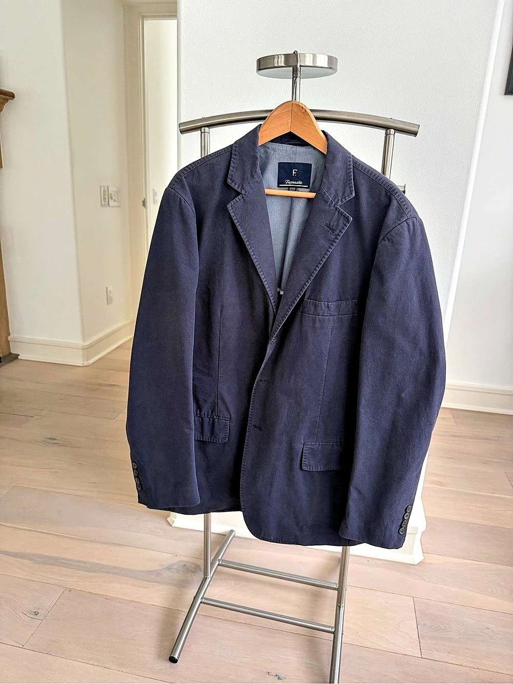 Faconnable Men's Cotton Blazer Size Large